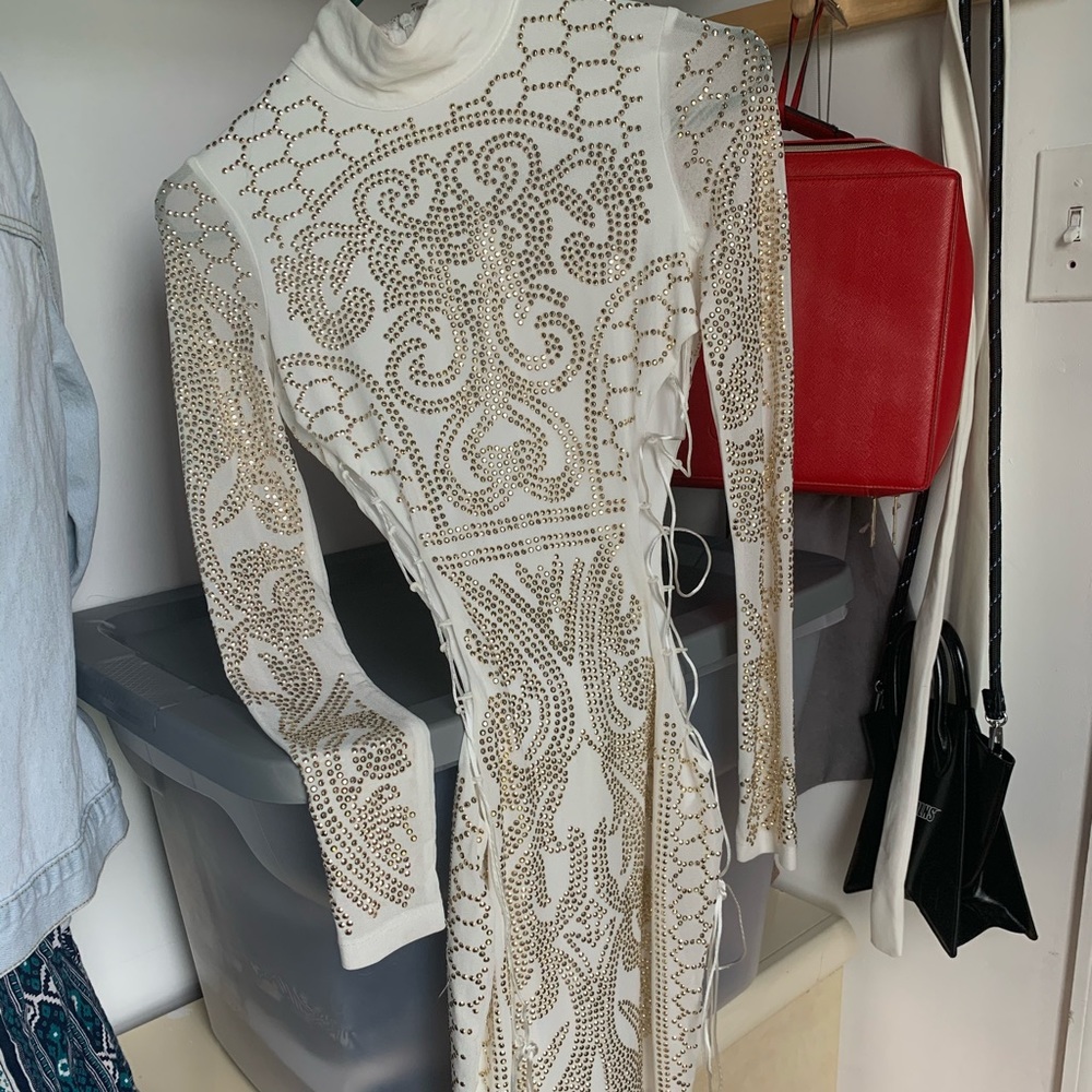 Dynasty Studded Dress